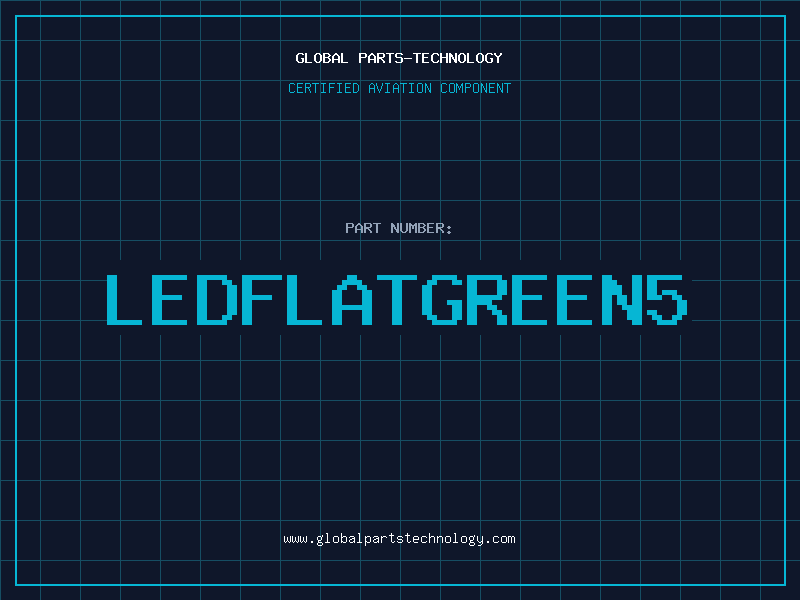 Aviation Part LEDFLATGREEN5
