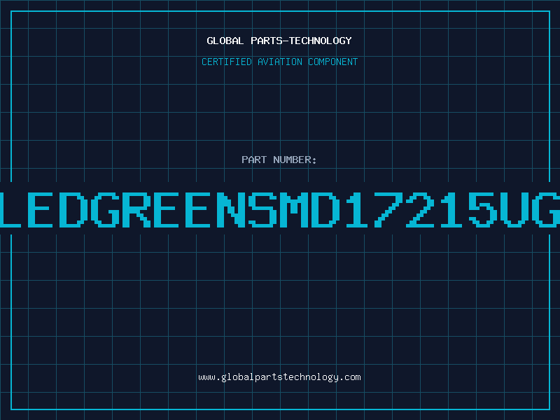 Aviation Part LEDGREENSMD17215UG