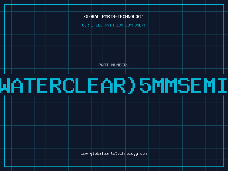 Aviation Part LEDGREENWATERCLEAR5MMSEMICONDUCTOR
