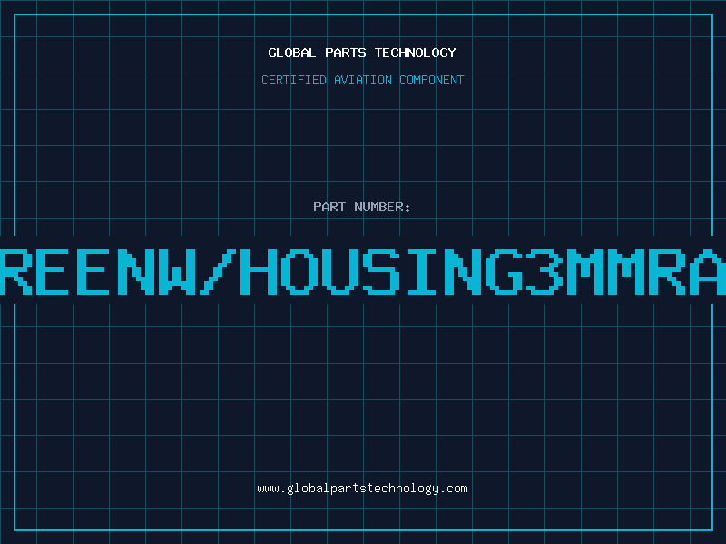 Aviation Part LEDGREENw/HOUSING3mmRA2mAW