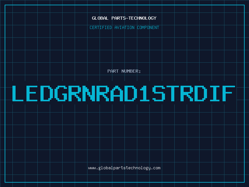 Aviation Part LEDGRNRAD1STRDIF