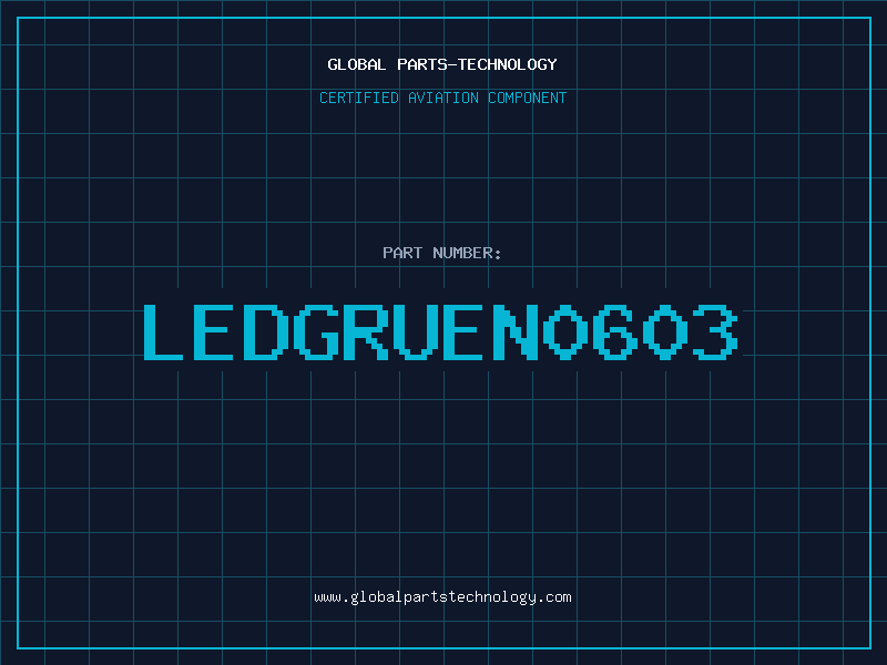 Aviation Part LEDGRUEN0603
