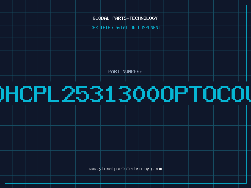 Aviation Part LEDHCPL2531300OPTOCOUPL