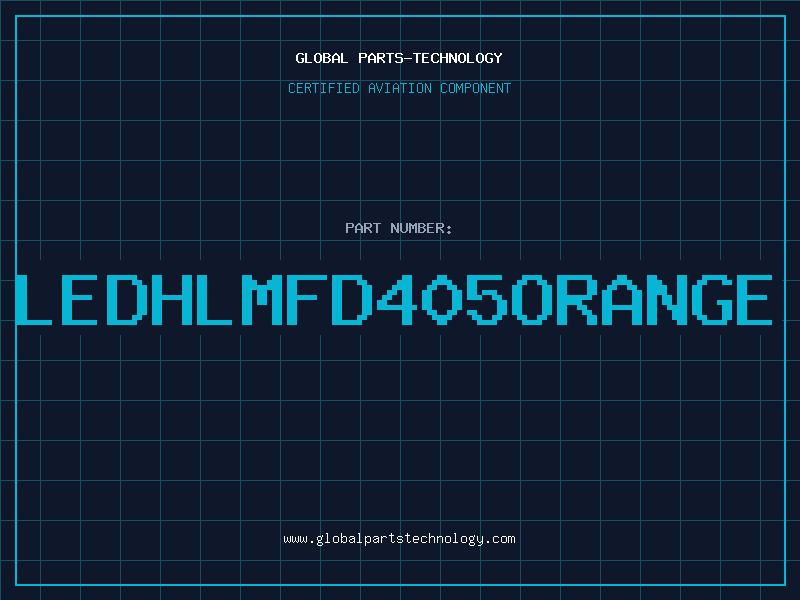 Aviation Part LEDHLMFD405ORANGE
