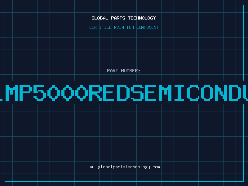 Aviation Part LEDHLMP5000REDSEMICONDUCTOR