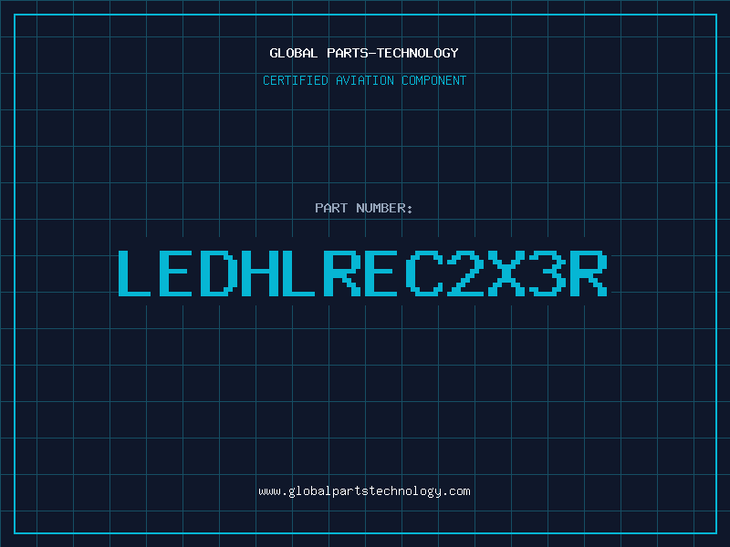 Aviation Part LEDHLREC2X3R