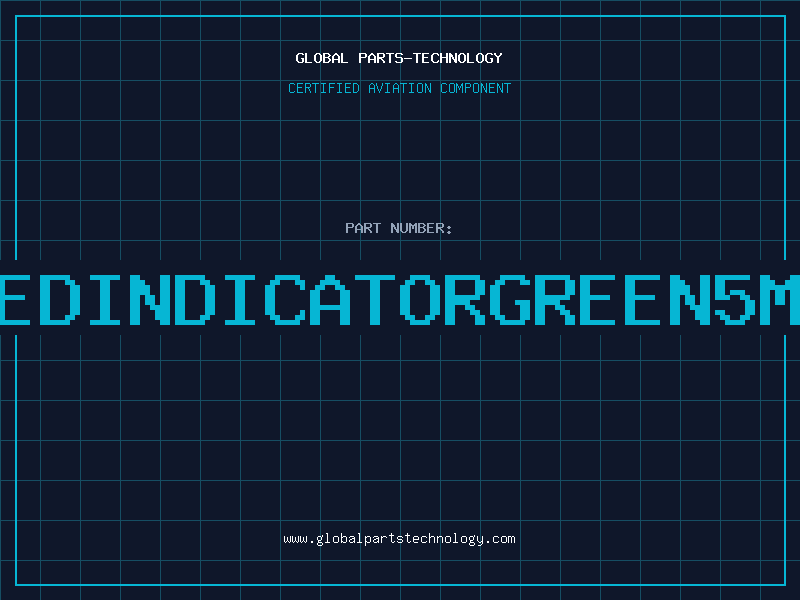 Aviation Part LEDINDICATORGREEN5MM
