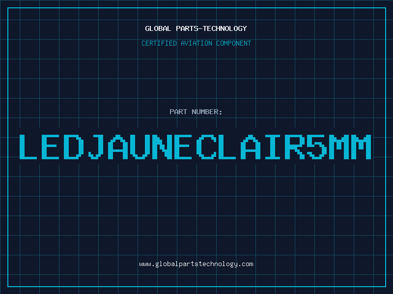 Aviation Part LEDJAUNECLAIR5MM
