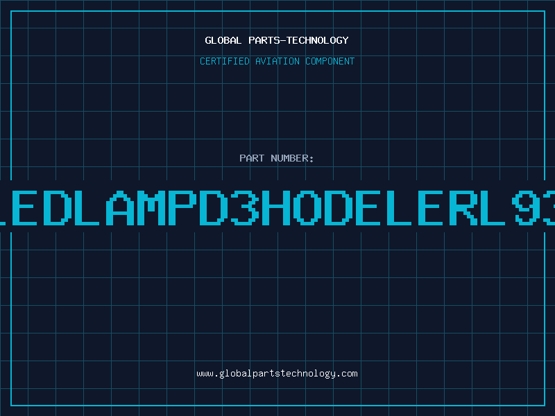 Aviation Part LEDLAMPD3HODELERL93