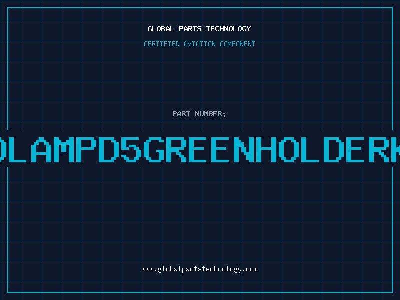 Aviation Part LEDLAMPD5GREENHOLDERKIN