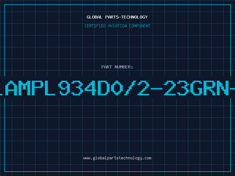 Aviation Part LEDLAMPL934D0/2-23GRN-GRN