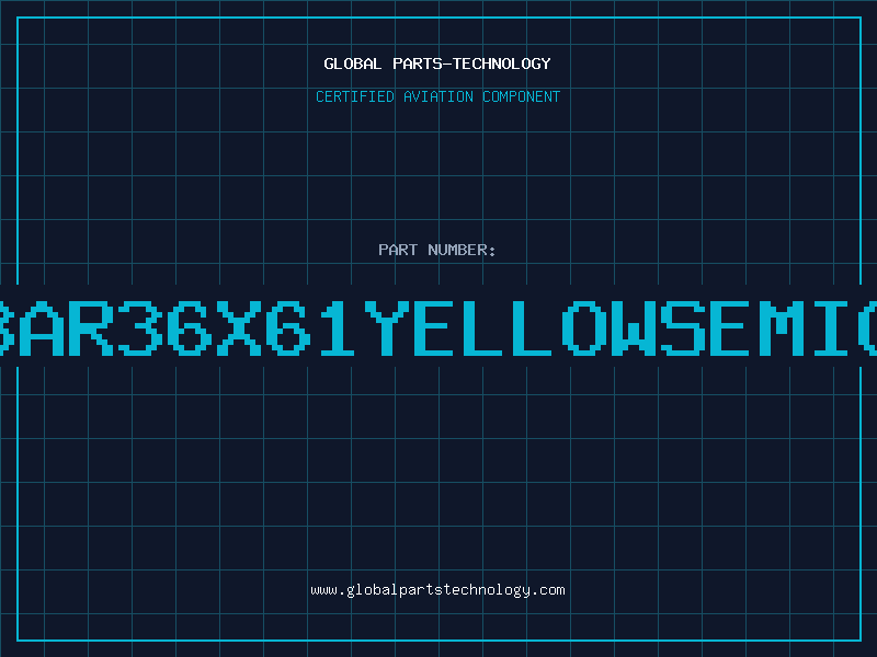 Aviation Part LEDLIGHTBAR36X61YELLOWSEMICONDUCTOR