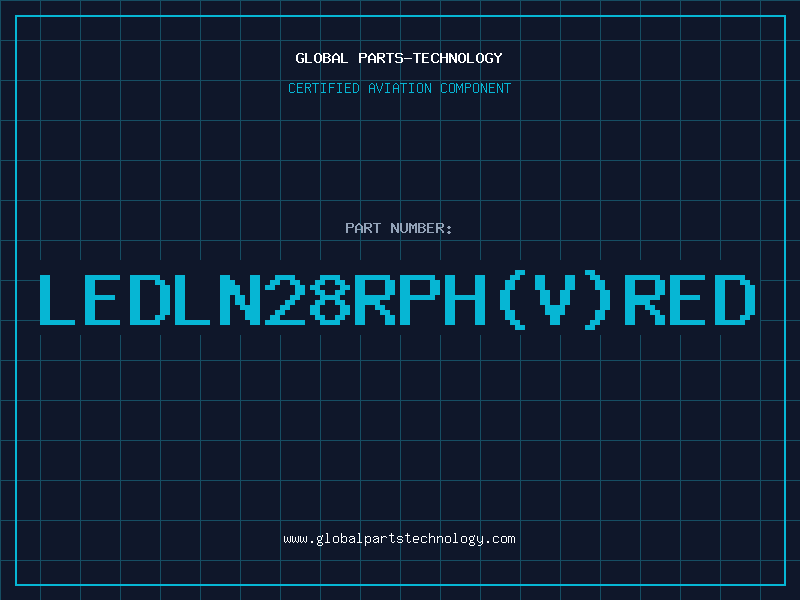 Aviation Part LEDLN28RPH(V)RED