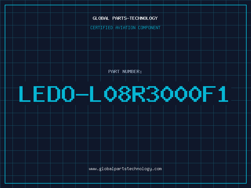 Aviation Part LEDO-L08R3000F1