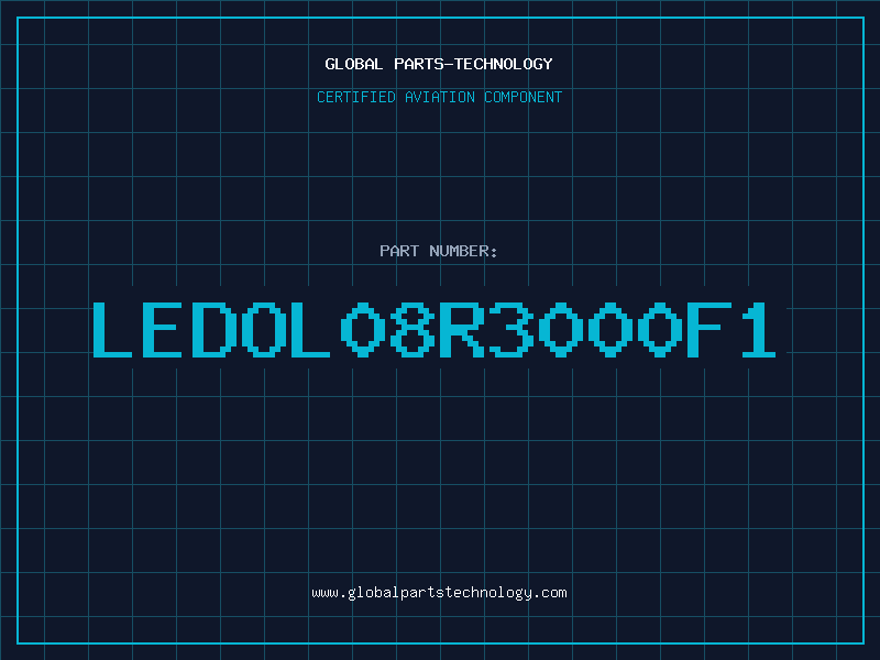 Aviation Part LEDOL08R3000F1