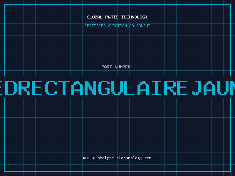 Aviation Part LEDRECTANGULAIREJAUNE