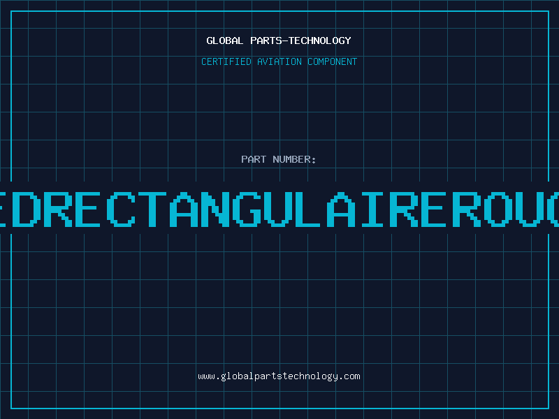 Aviation Part LEDRECTANGULAIREROUGE