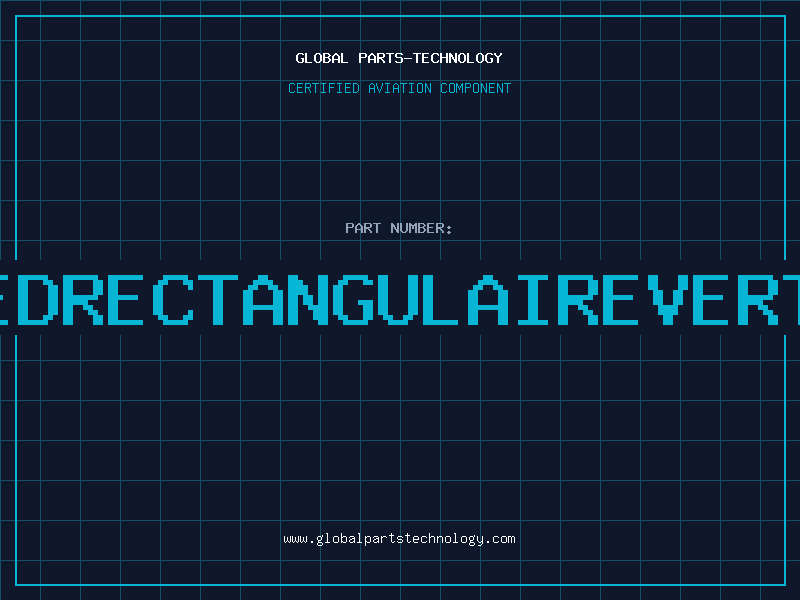 Aviation Part LEDRECTANGULAIREVERTE