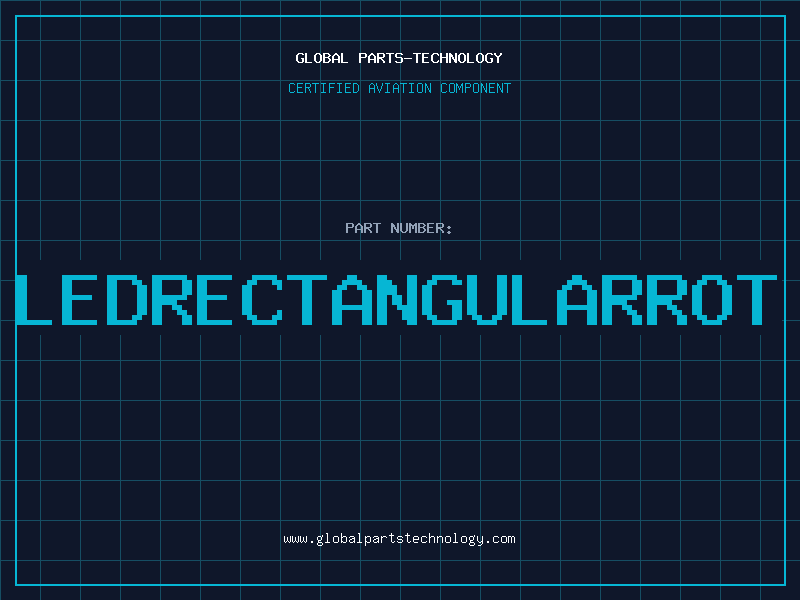Aviation Part LEDRECTANGULARROT