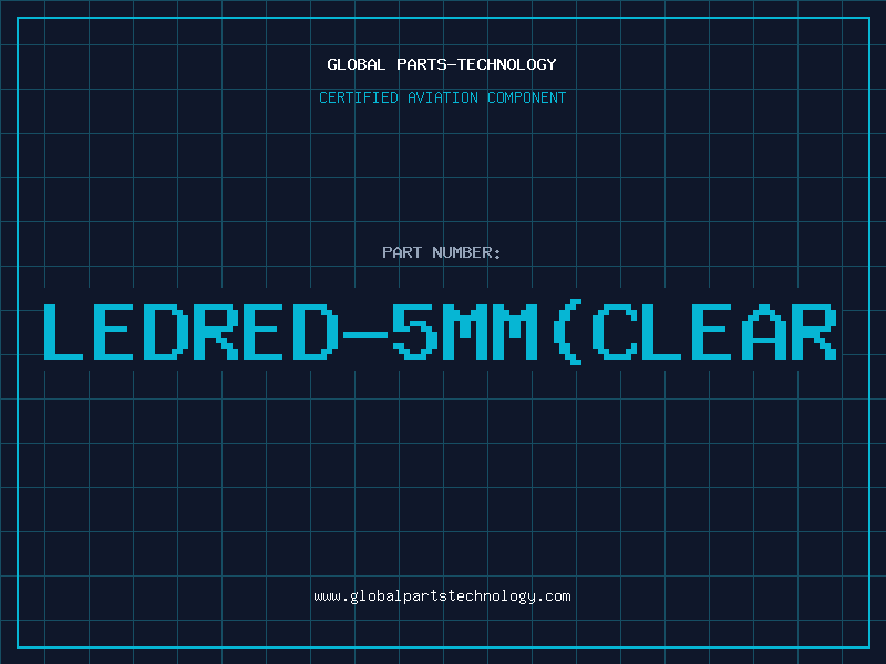 Aviation Part LEDRED-5MM(CLEAR