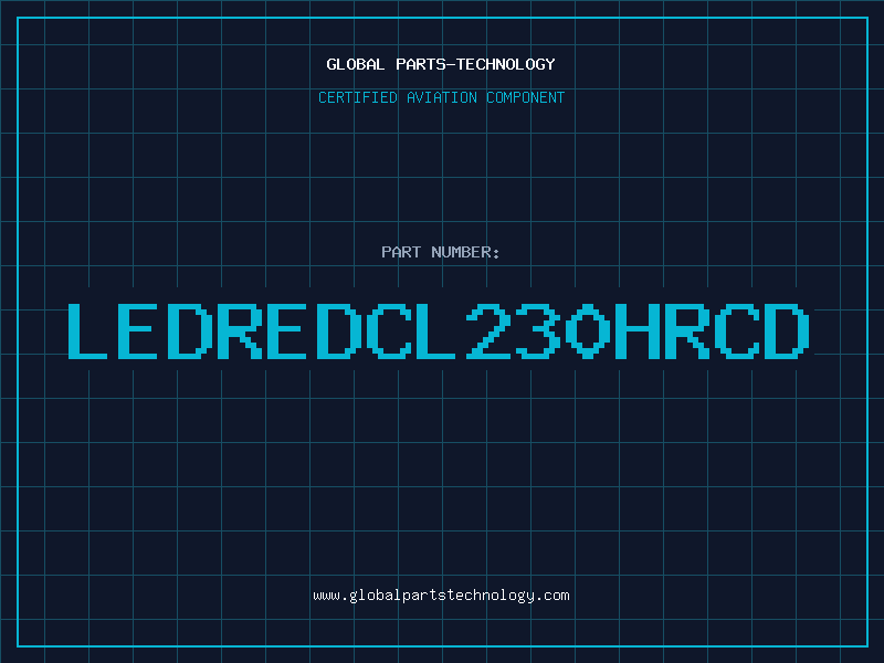 Aviation Part LEDREDCL230HRCD