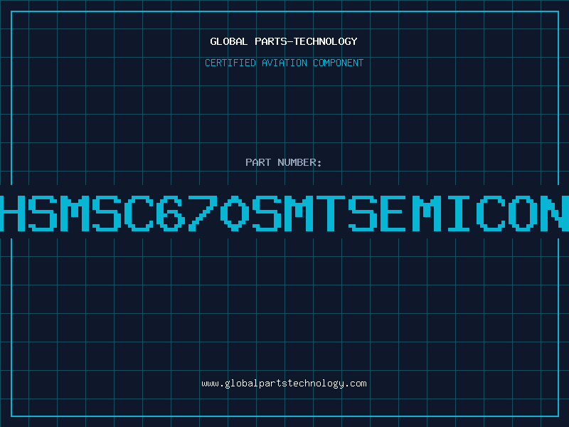 Aviation Part LEDREDHSMSC670SMTSEMICONDUCTOR