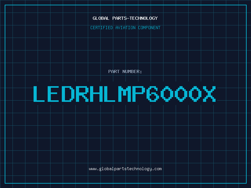 Aviation Part LEDRHLMP6000X