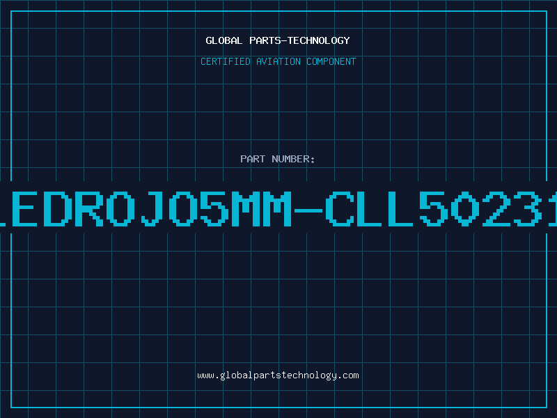 Aviation Part LEDROJO5MM-CLL50231