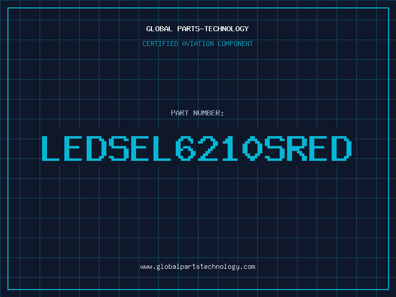 Aviation Part LEDSEL6210SRED