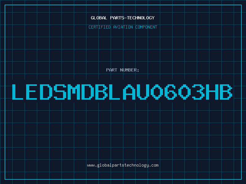 Aviation Part LEDSMDBLAU0603HB