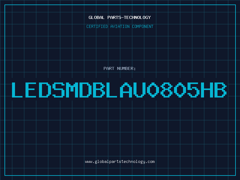 Aviation Part LEDSMDBLAU0805HB
