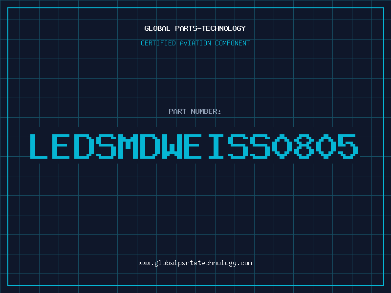 Aviation Part LEDSMDWEISS0805