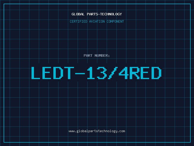 Aviation Part LEDT-13/4RED