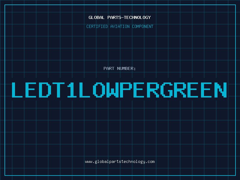 Aviation Part LEDT1LOWPERGREEN