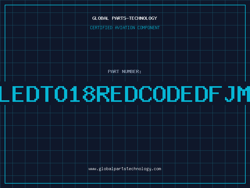 Aviation Part LEDTO18REDCODEDFJM