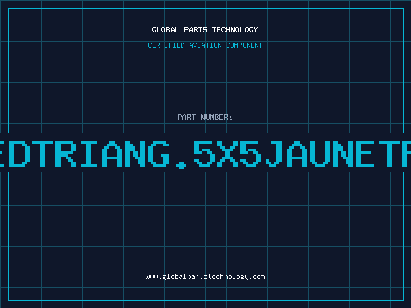 Aviation Part LEDTRIANG.5x5JAUNETFK