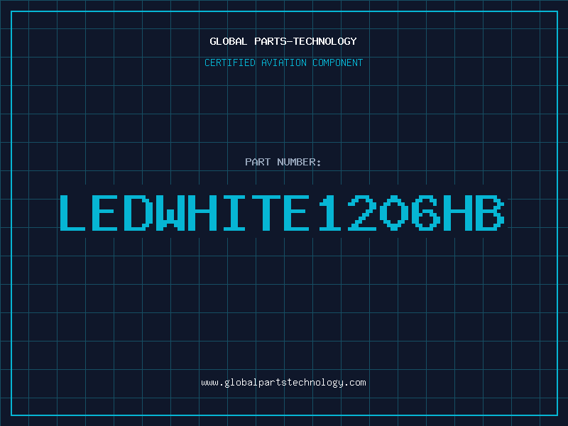 Aviation Part LEDWHITE1206HB