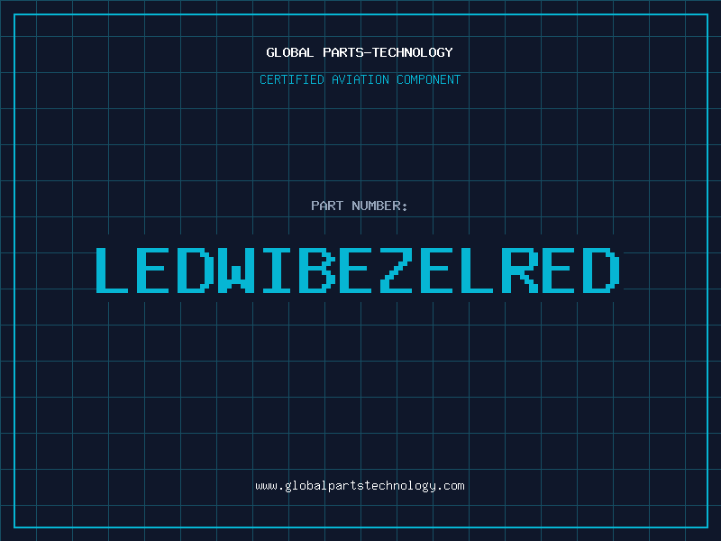 Aviation Part LEDWIBEZELRED