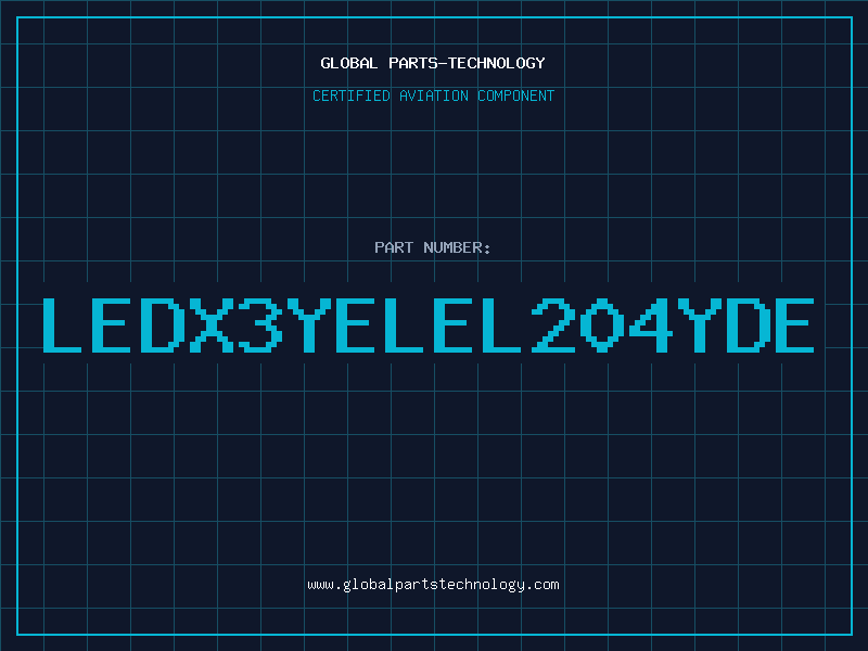 Aviation Part LEDX3YELEL204YDE
