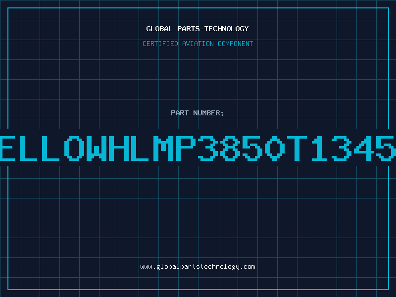Aviation Part LEDYELLOWHLMP3850T1345mmQT