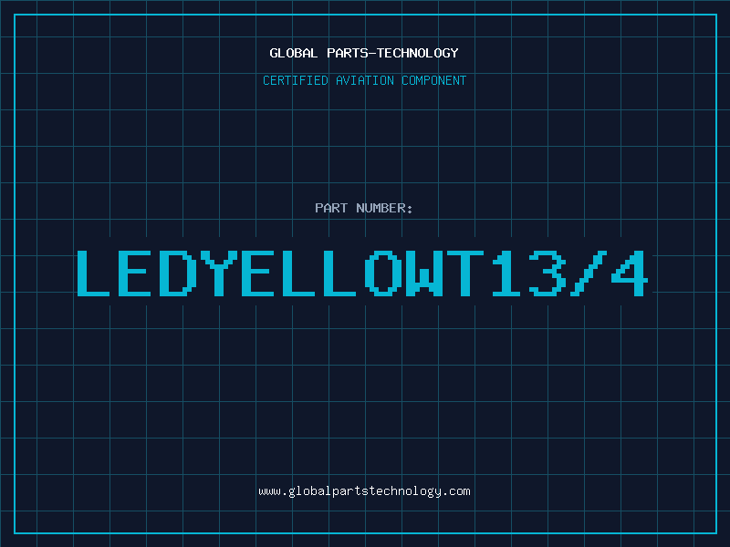Aviation Part LEDYELLOWT13/4