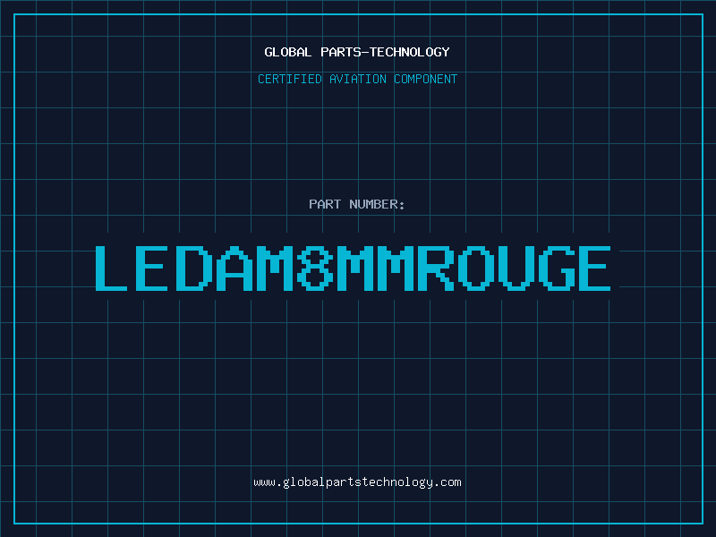 Aviation Part LEDam8mmROUGE