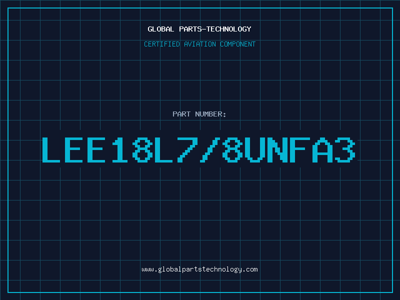 Aviation Part LEE18L7/8UNFA3