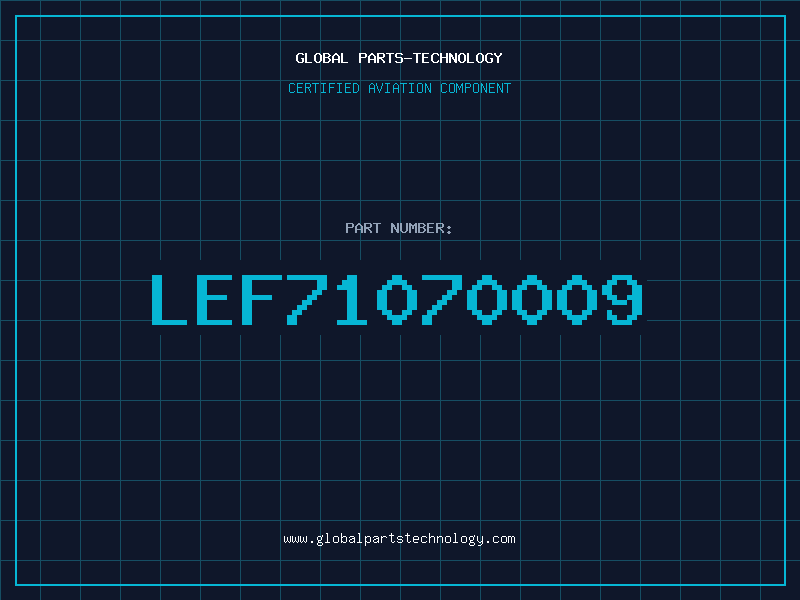 Aviation Part LEF71070009