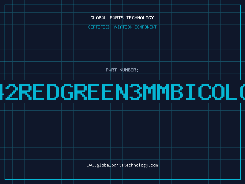 Aviation Part LEG2042REDGREEN3MMBICOLOURLED