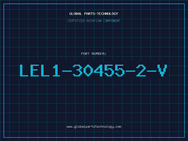 Aviation Part LEL1-30455-2-V