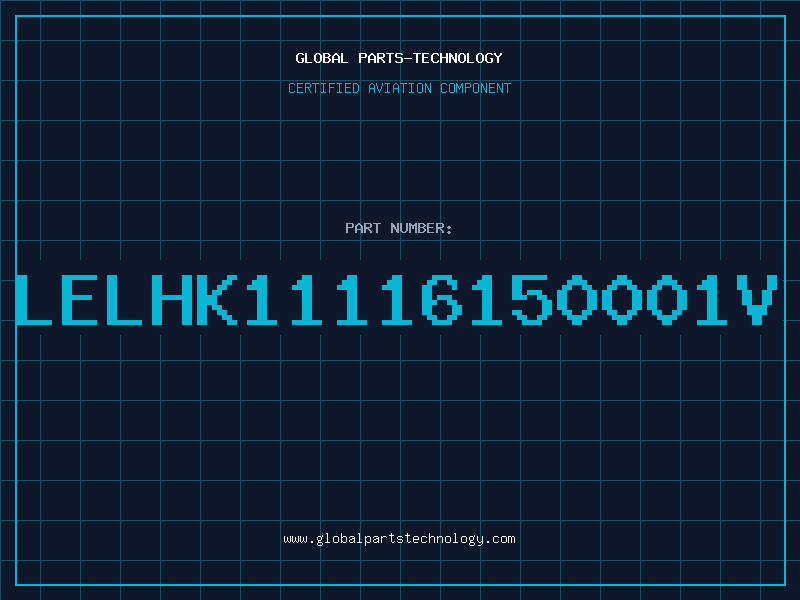 Aviation Part LELHK11116150001V