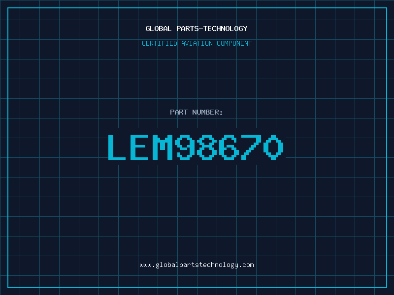 Aviation Part LEM98670