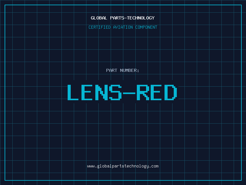 Aviation Part LENS-RED
