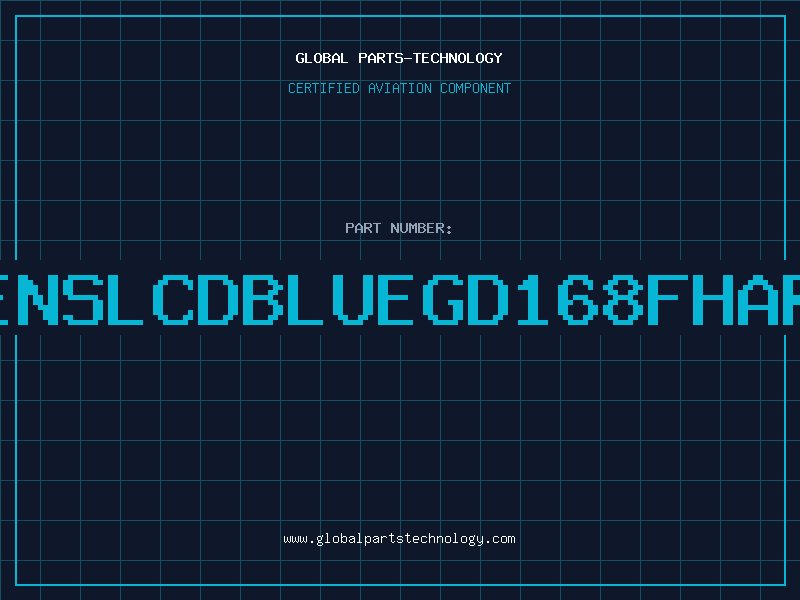 Aviation Part LENSLCDBLUEGD168FHARD